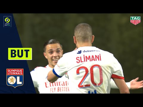 But Islam SLIMANI (20' - OLYMPIQUE LYONNAIS) OLYMPIQUE LYONNAIS - LOSC LILLE (2-3) 20/21