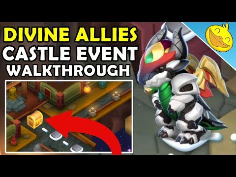 DIVINE ALLIES Castle Event Walkthrough! Win the CHRONO ERLANG SHEN DRAGON! - DML #1194