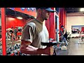 Alex Armwrestle training- Benching 375LBS with bad form