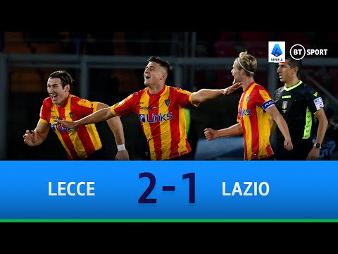 Lecce vs Lazio (2-1) | Lecce STUN Lazio! | Serie A Highlights