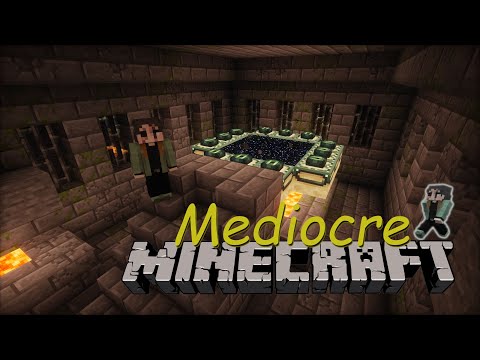 "Fixing" the Barn, Copper Golems, and Finding a Stronghold | Mediocre Minecraft s03e12
