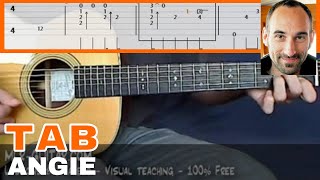 Guitar Cover / Tab &quot;Angie&quot; by MLR-Guitar