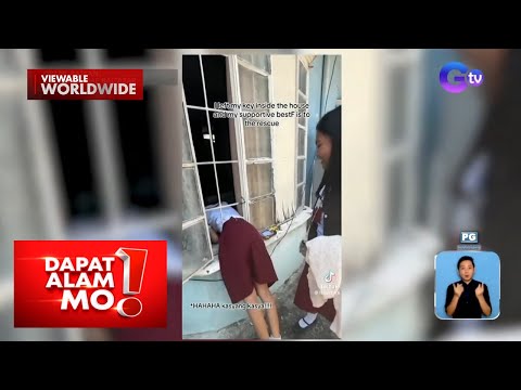 Estudyante, lumusot sa bintana para kunin ang naiwan na susi Dapat Alam Mo!