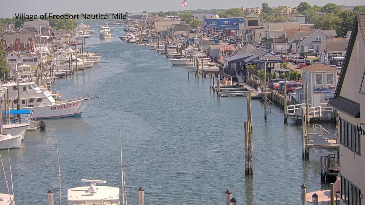 Live webcam view of Freeport Nautical Mile Marina