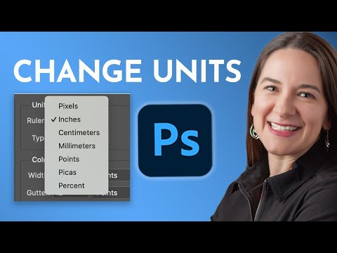 Change Units of Measurement for Vector Shapes | [PhotoShop Tutorial]