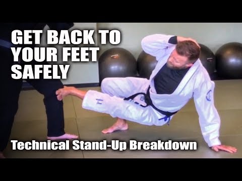 The Technical Stand-Up Proper Application | Jiu-Jitsu Self-Defense Basics