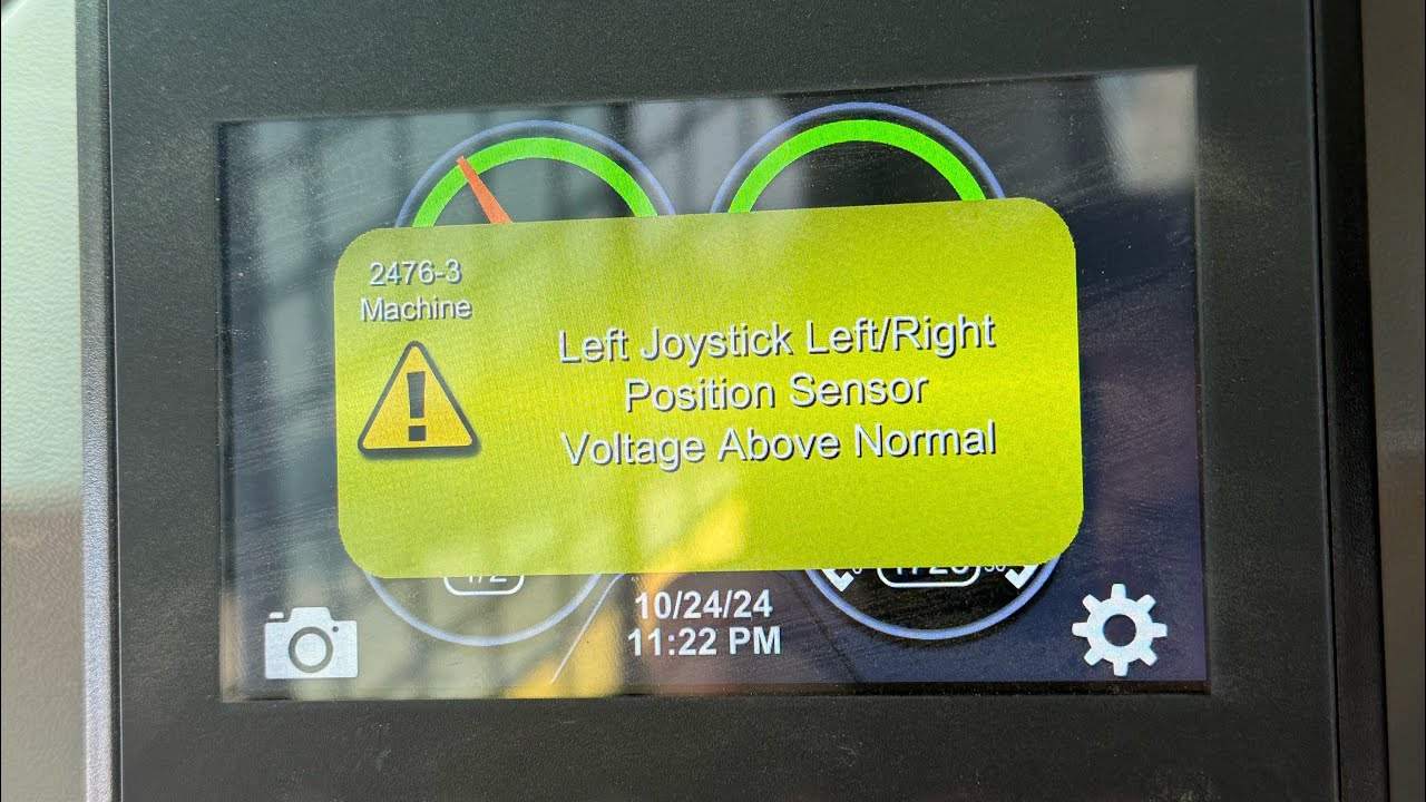 Cat 259d Joystick codes