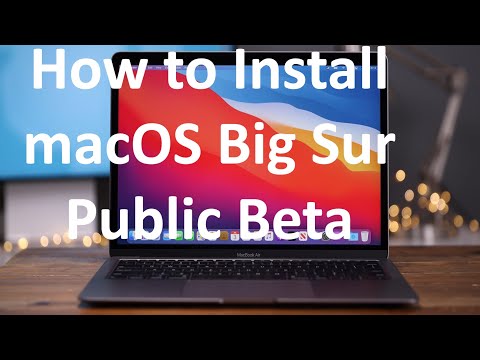 How to install Mac OS Big Sur Public Beta
