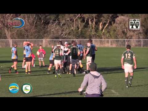 2015 NHRU Round 10 Premier 1 Highlights - Southern Beaches v Merewether Carlton