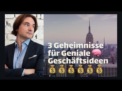 , title : '3 Geheimnisse für‘s geniale Geschäftsideen generieren'