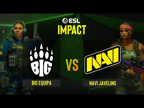 BIG EQUIPA vs NAVI Javelins | Map 1 Nuke | ESL Impact Valencia 2022 - Group A