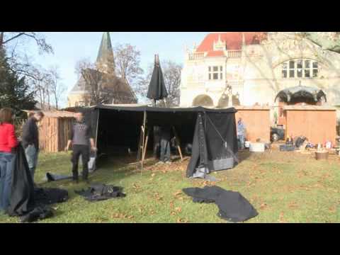 Jurtenaufbau in 2 Minuten :-)