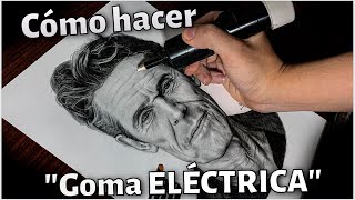 CÓMO HACER BORRADOR ELÉCTRICO para DIBUJAR