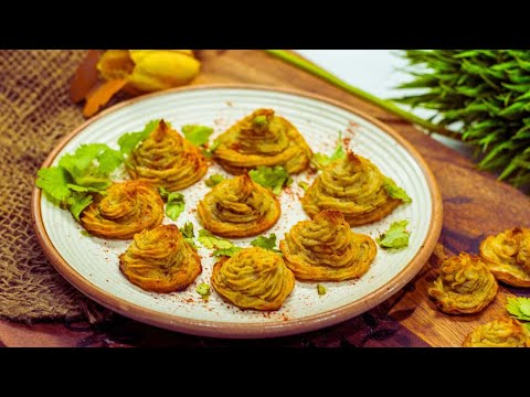 Duchess Potatoes Recipe | Make Mashed Potato Swirls- Easy way| Easter Recipes 2024