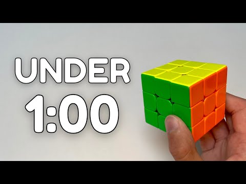 Easy Tips And Tricks to Solve 3x3 Rubik's Cube in Under 1 Minute!