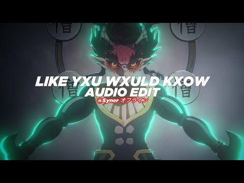 Like Yxu Wxuld Kxow (Autumn Trees) - Corpse, Scarlxrd & Kordhell [Edit Audio]