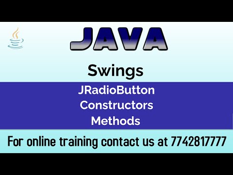 Java Swing Radiobutton Program
