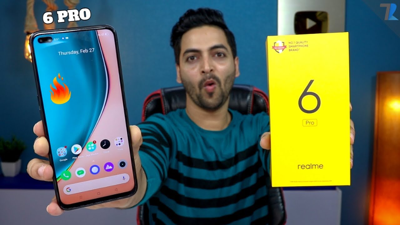 Realme 6 Pro - Unboxing & Hands On | SD 720G | 90Hz Dual Punch-Hole | 20x Zoom | 30W VOOC & More