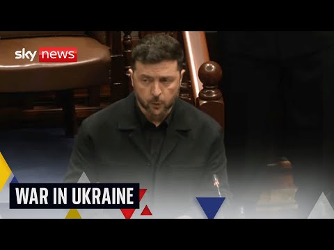 Zelenskyy addresses joint sitting of Irish parliament | Watch full speech