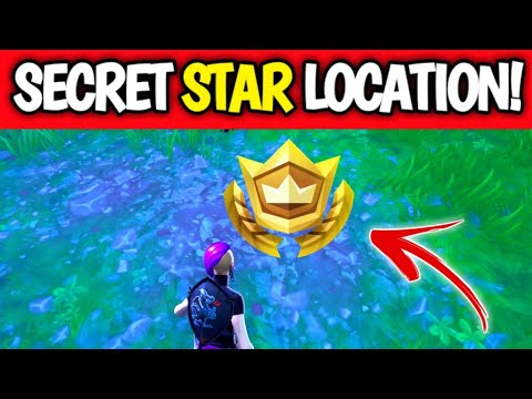 Fortnite Season 10 Week 1 Secret Battle Star Location - Season X Secret Star Location