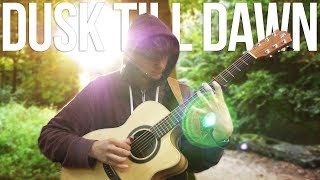 Hi Id like to know how did you make that squaking tone at（00:03:23 - 00:04:02） - ZAYN - Dusk Till Dawn ft. Sia - Fingerstyle Guitar Cover