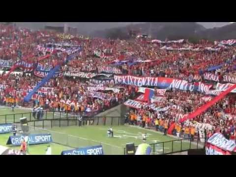 "DIM vs equidad  REXIXTENXIA NORTE La Descontrolada!" Barra: Rexixtenxia Norte • Club: Independiente Medellín