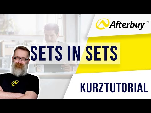 Afterbuy Kurztutorial - Sets in Sets
