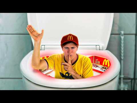 CONSTRUÍ UM MC DONALD’S SECRETO NA CASA DO MEU AMIGO!