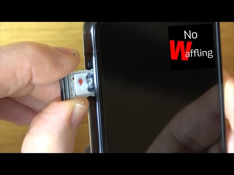 How to INSTALL Nano SIM in Samsung Z Flip 4 phone - Beginners guide