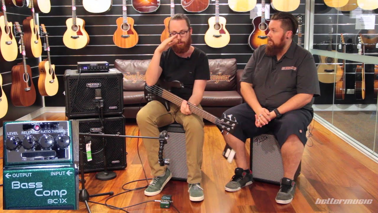 Boss BC-1X Bass Compressor Pedal (BC1X)