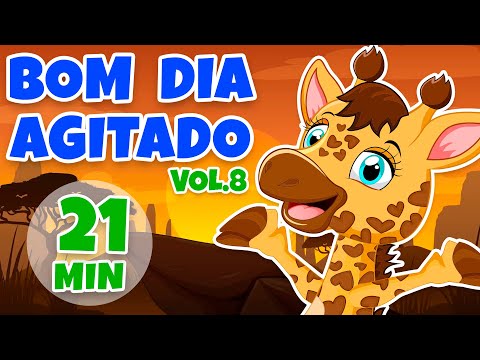 Bom Dia Agitado Vol. 8 - Giramille 21 min | Desenho Animado Musical