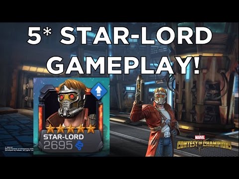 5 Star Star-Lord Level Up and Gameplay! - Marvel Contest of Champions