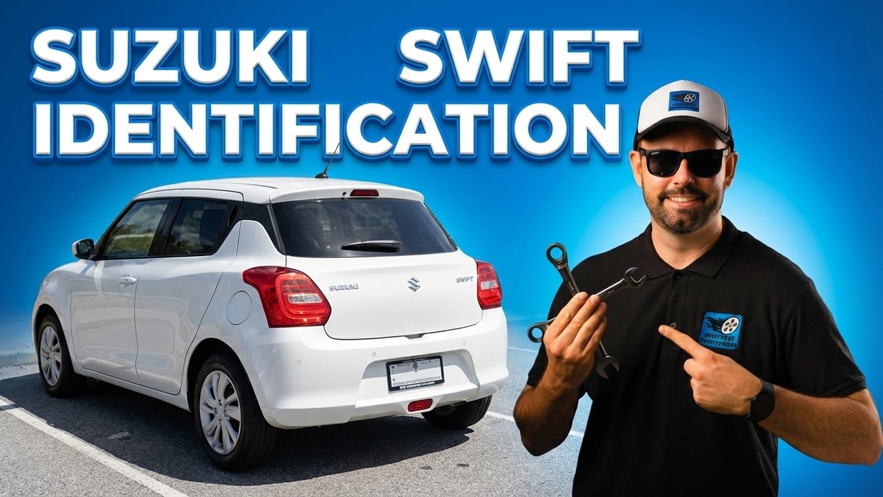 Suzuki Swift Vehicle Identification - VIN, Paint Code, Build Date & Engine Code Locations!