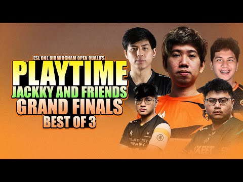 PLAYTIME VS JACKKY AND FRIENDS - WATCH PARTY WITH KUKUYS - ESL ONE BIRMINGHAM SEA Open Qualifs 1