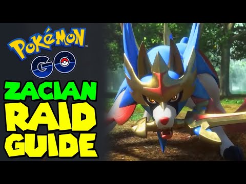 ZACIAN RAID GUIDE in Pokemon Go - BEST ZACIAN COUNTERS