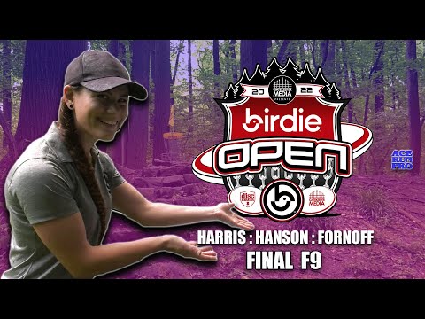 ARP | 2022 Birdie Open | Final/F9 FPO LEAD CARD | Harris : Hanson : Fornoff | Iron Hill DGC