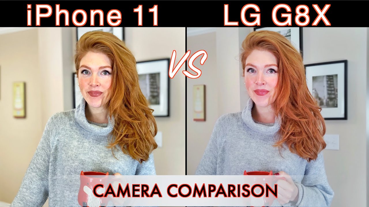 iPhone 11 VS LG G8X Camera Comparison!