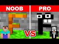 NOOB vs PRO: TINY ALPHABET LORE Build Challenge!