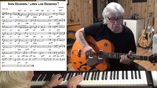 Anos Dourados ( Looks Like December ) - Jazz guitar &amp; piano cover ( Tom Jobim )