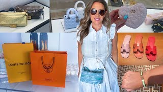 VLOG 🩵 LOUIS VUITTON AND HERMES WISHLIST UNBOXING 🍊HOW TO GET HERMES QUOTA BAG💼