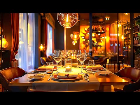 Restaurant & Dinner - Smooth Melodic Jazz Music Playlist - Cozy Instrumental Background Ambience