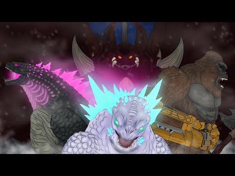 Destoroyah VS Evolved Godzilla Kong & Shimo | ANIMATION | PART 3 (SPECIAL 1M SUBS)