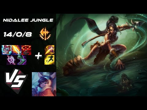 JUNGLE Nidalee vs Nunu & Willump - NA Challenger Patch 14.11