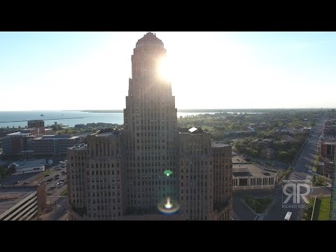 Buffalo City Hall - 4K Aerials