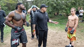 Amateur Fighters Get DESTROYED By Pro Fighters In Real Life!