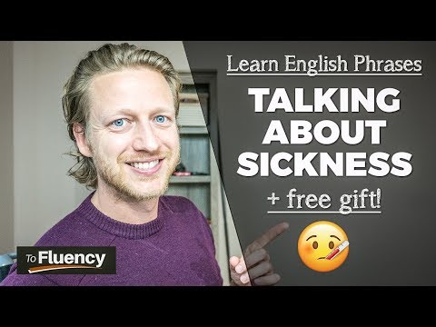 【英会話】英語で『病気の症状』について話そう