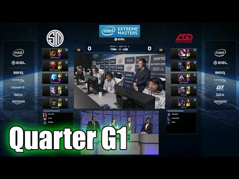TSM vs LGD Gaming | Game 1 Quarter Finals IEM San Jose LOL 2015 | Team Solomid TSM vs LGD G1