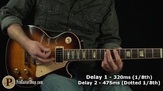 U2 - Zooropa Guitar Lesson