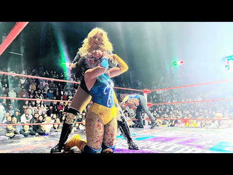 Máscara contra cabellera Aero Queen Vs Tiffany en la Arena Neza con Robles Promotions