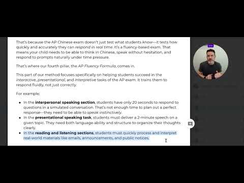 The AP Fluency Formula